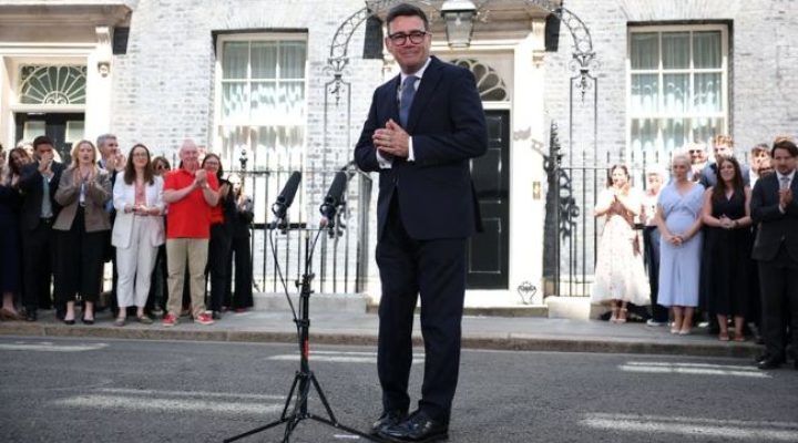 UK Prime Minister Andy Burnham unveils new government