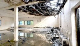 Biya regime begins rebuilding Bamenda Regional Hospital after fire