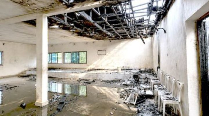 Biya regime begins rebuilding Bamenda Regional Hospital after fire