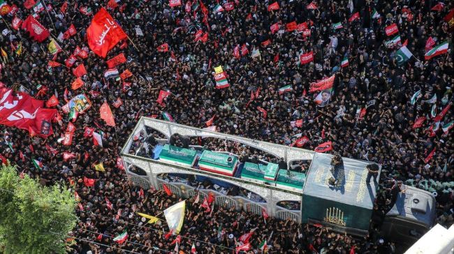 ‘Largest in human history’: Over 43 million join funeral ceremonies for Iran Supreme Leader