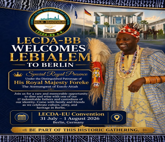 Lebialem set to welcome Cameroonians and Africans in Berlin