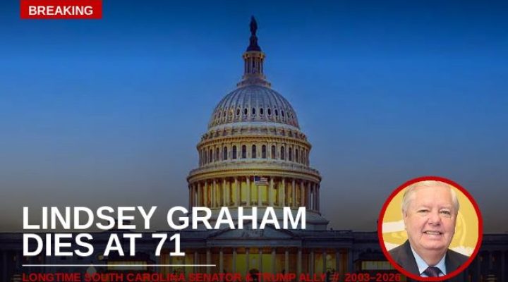US senator Lindsey Graham dies after ‘brief and sudden illness’