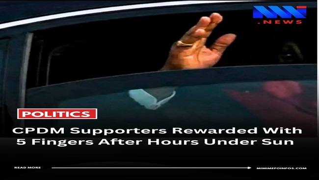 Biya’s hand: a source of glory and shame