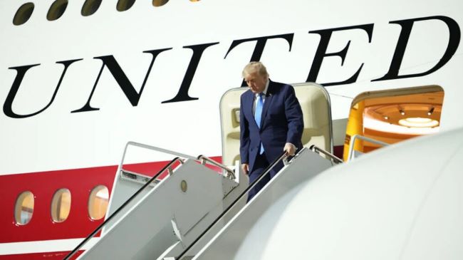 Trump secretly switched aircraft in Turkey over ‘Iranian threat’